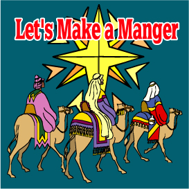 Scripture Lady’s Holiday Bible Games: Let’s Make a Manger