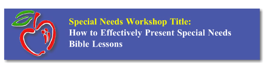 Workshop Button: SPED Bible Lessons