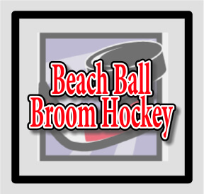 Scripture Lady’s Bible Review Games: Beach Ball Broom Hockey