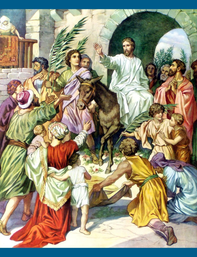 Triumphal Entry Easter Pic - The Scripture Lady