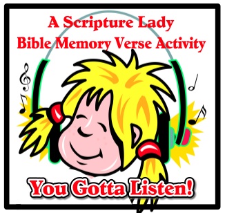 You Gotta Listen – A Fun Bible Memory Verse Activity