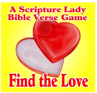 Find the Love – A Fun Scripture Game Showcasing Bible Verses About Love