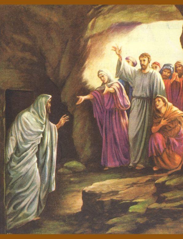 children bible stories John 11 Lazarus