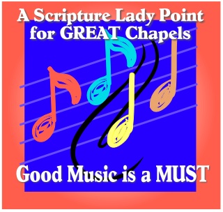 Great Chapel Ideas for Kids: Good Music is a MUST