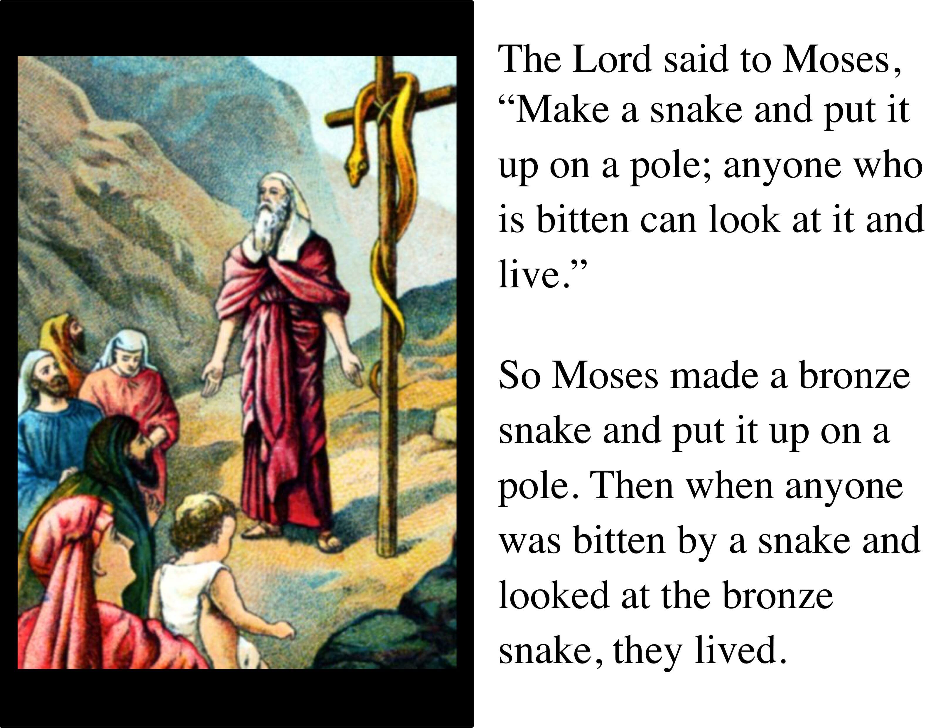 Bronze Serpent: Bible Game for Numbers 21:6-9