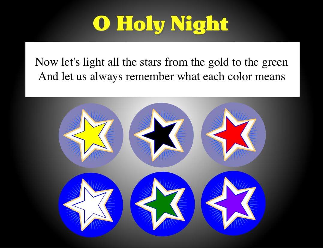 O Holy NIght Slide 9 - The Scripture Lady