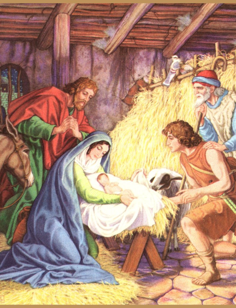 Shepherds Visit Jesus The Scripture Lady