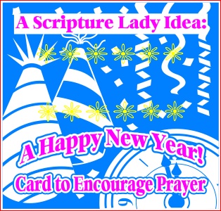 A Happy New Year Card for Children’s Church or Family Time