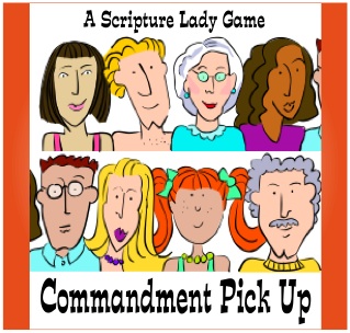 Commandment Pick Up – A Bible Review Game for Elementary Kids