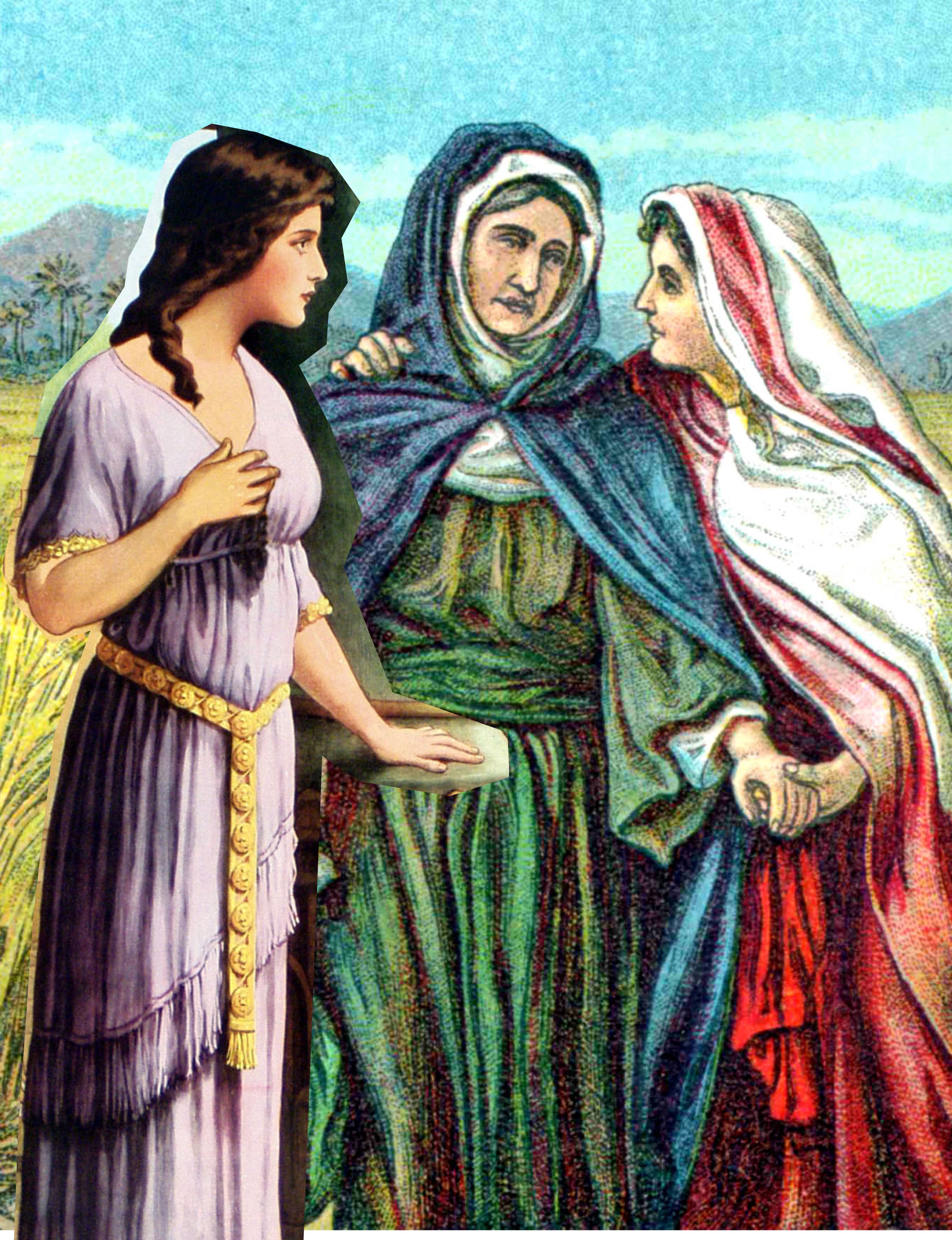 Bible Story Pictures for Naomi and Ruth: A Story of Patience and Kindness