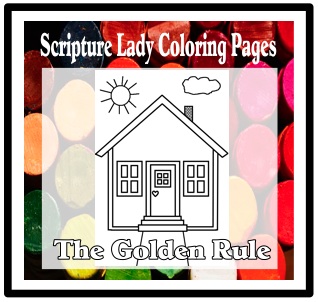 the golden rule coloring pages