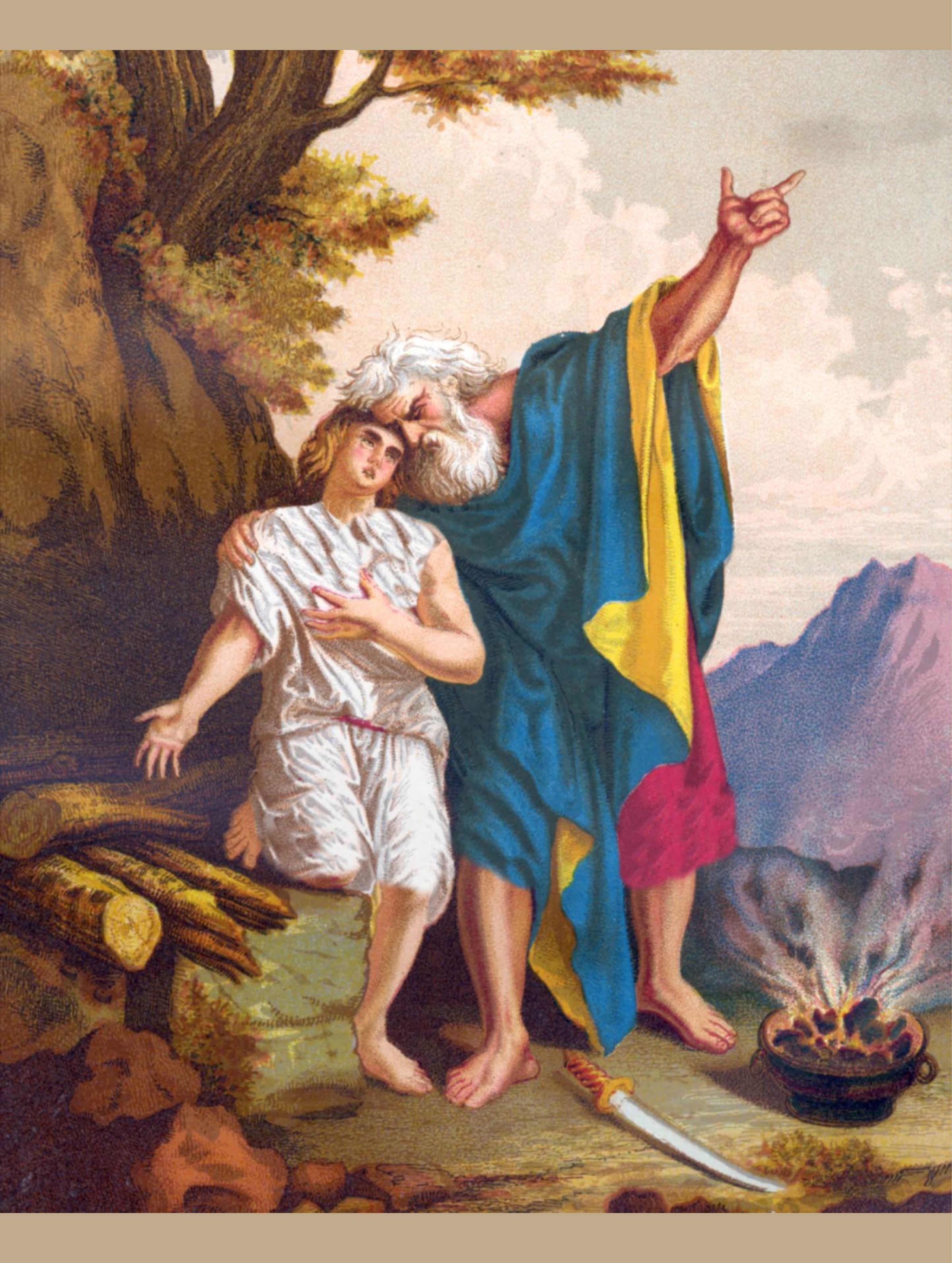 Abraham Sacrifices Isaac - The Scripture Lady