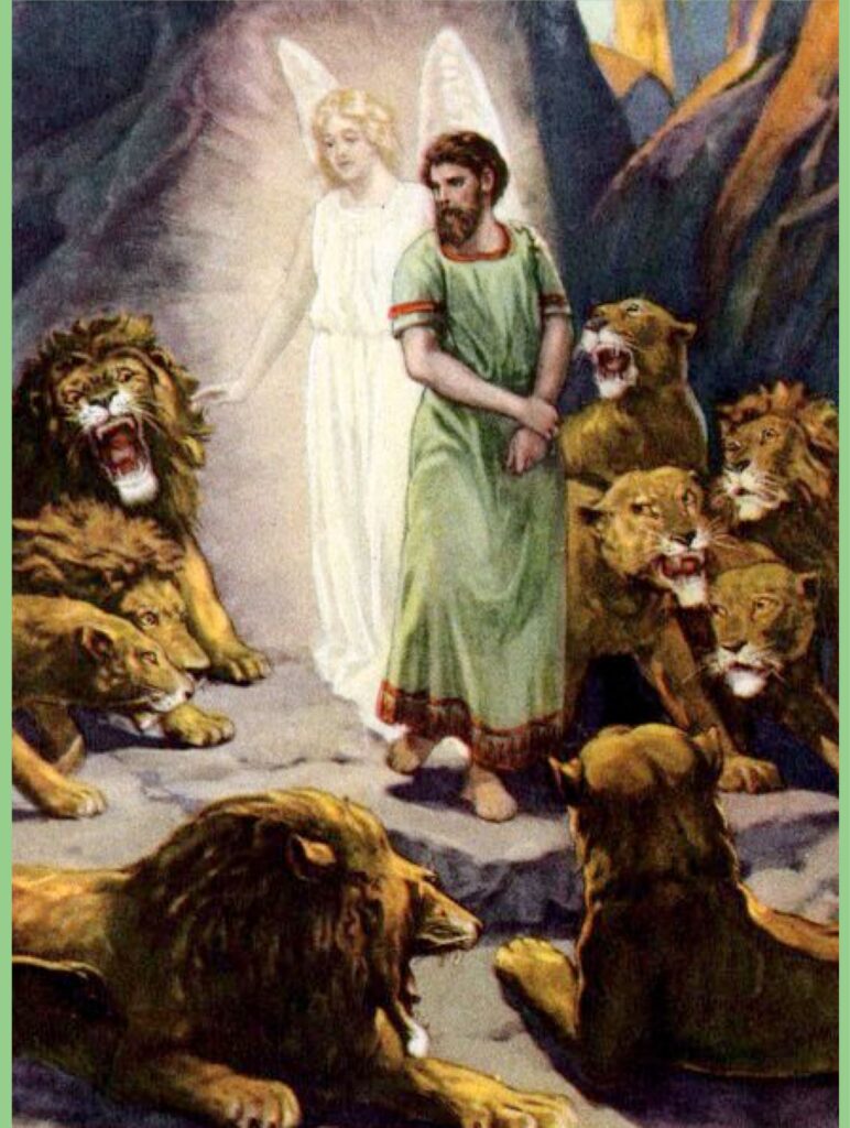 Daniel In Lions Den - The Scripture Lady