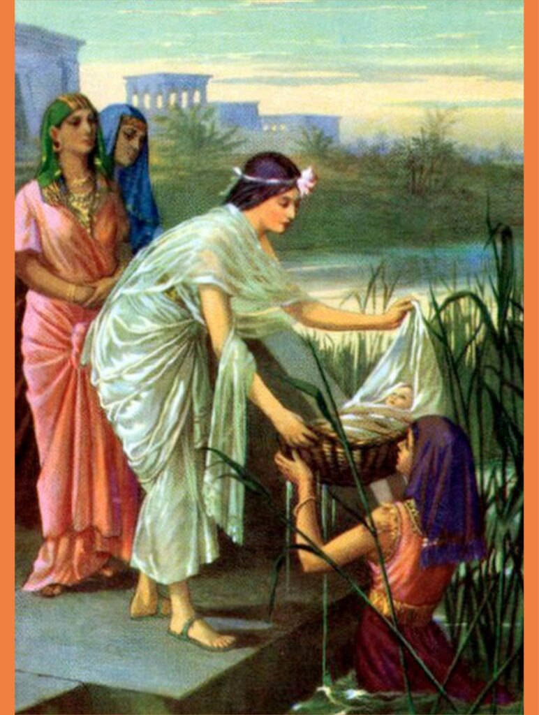 Moses In Basket The Scripture Lady