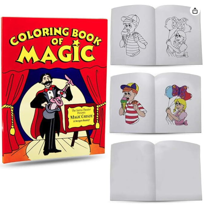 Magic Coloring Book Trick