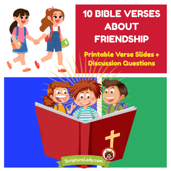 Bible Verses About Friendship for Elementary Kids