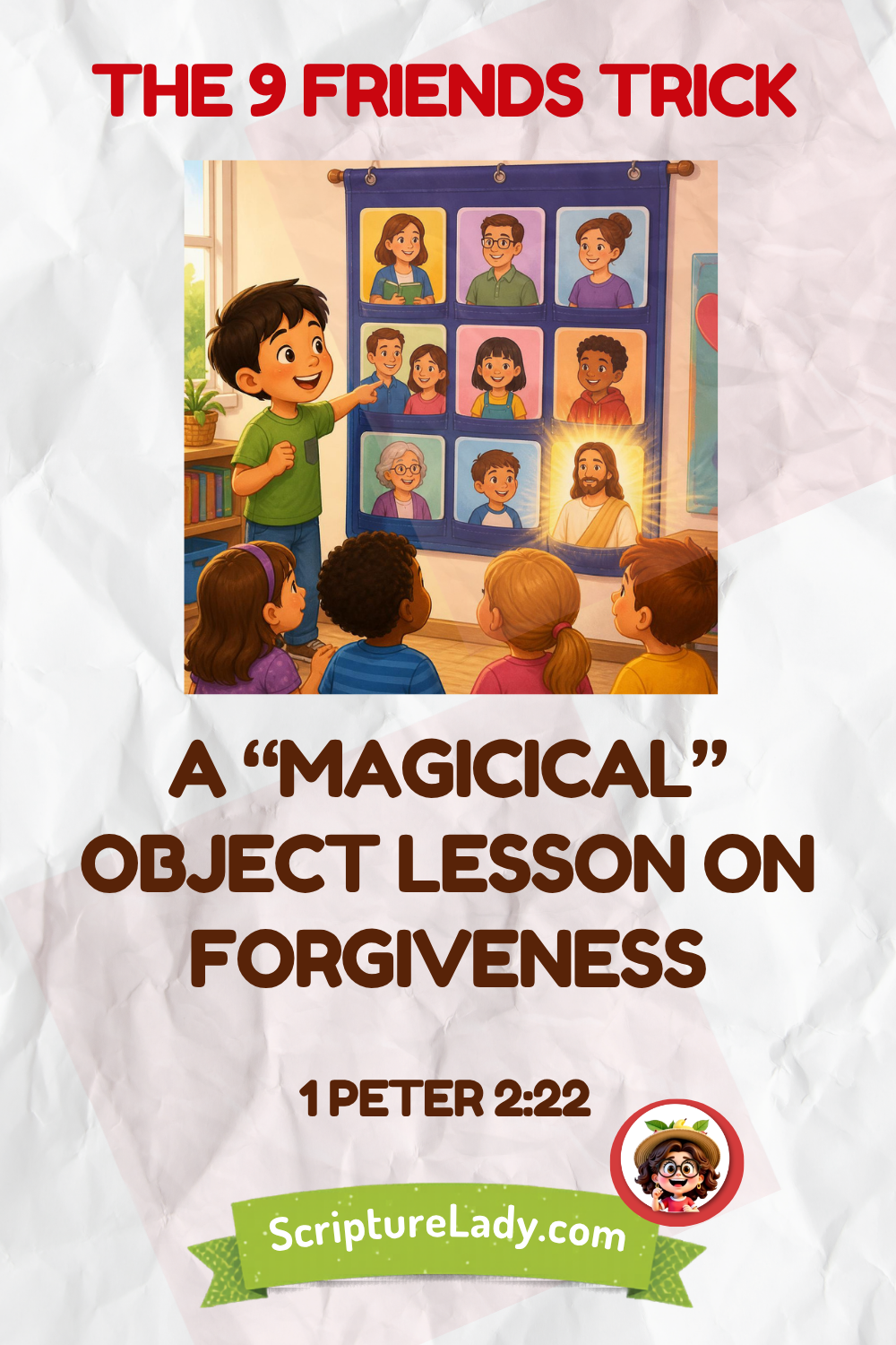 Colorful graphic titled 'The Fruit of the Spirit' with fruit illustrations and scripture reference.